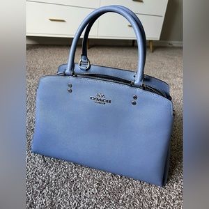 Coach Lillie Carryall Satchel Blue